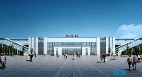 無為高鐵站前廣場